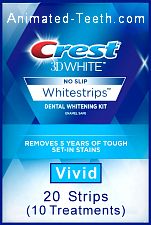 A picture of a box of Crest Whitestrips® Vivid.
